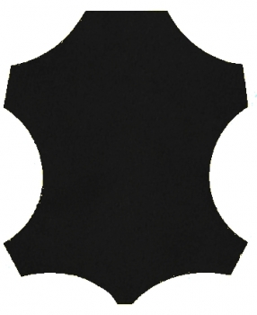 Ziegen-Velour, schwarz